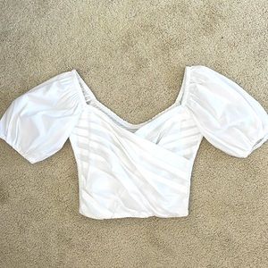 J crew puff sleeve top in xxs